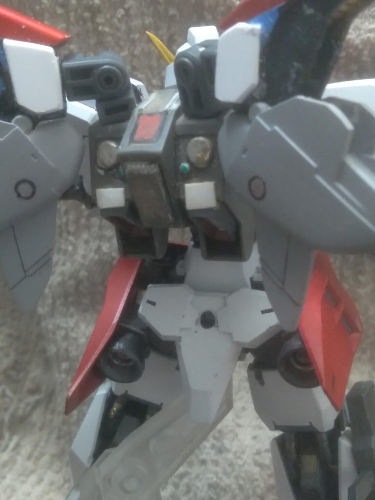 (Please overlook the plastic plates. I plan to repaint, lol)The V2 Package also includes a large anti-ship sword called the 