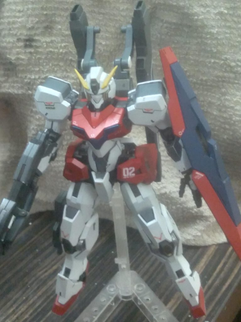 Front view of the deactivated cannon state.  