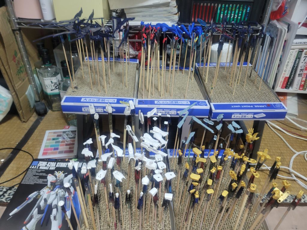 JOYで洗浄！毎回思うけどいちご飴屋さんさながらよね(笑)