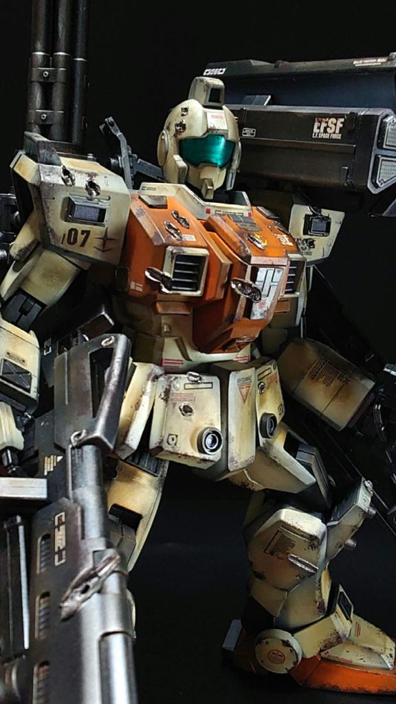 陸戦型ジム–2枚目/制作者：Orz