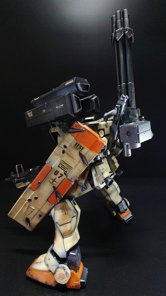 陸戦型ジム–3枚目/制作者：Orz