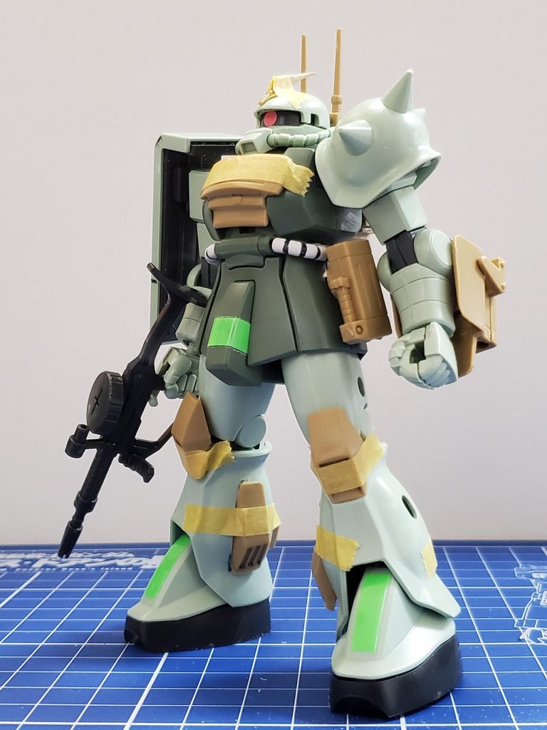 before状態~💦パーツの適合具合を確認して仮組み~🎶なんとかイケそうとなったので、この後再びパーツをばらして塗装作業に移行💨そして仕上がったパーツをはめ込み、または接着して完成へ……🌠