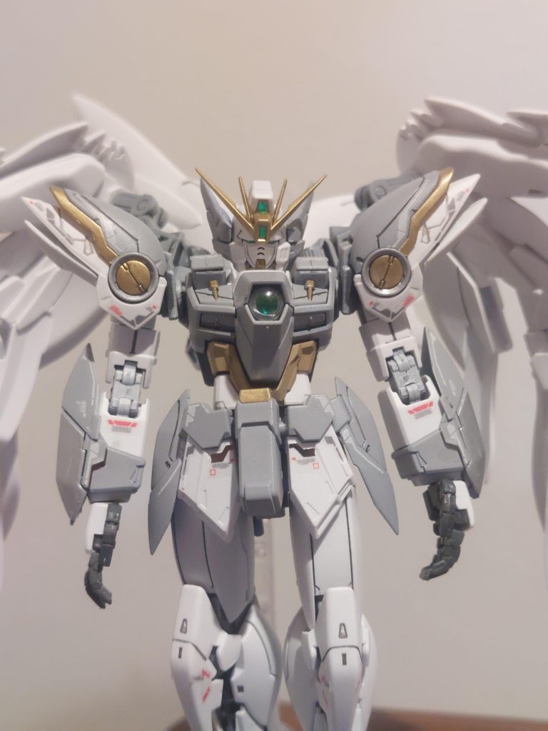 ウイングガンダムゼロカスタム スノーホワイト–7枚目/制作者：Mk-ⅩⅡ