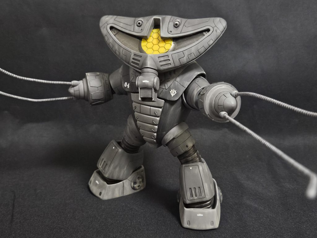 HGアッグガイをベースに旧キットアッグガイをミキシング。各関節の可動はバッチリ!