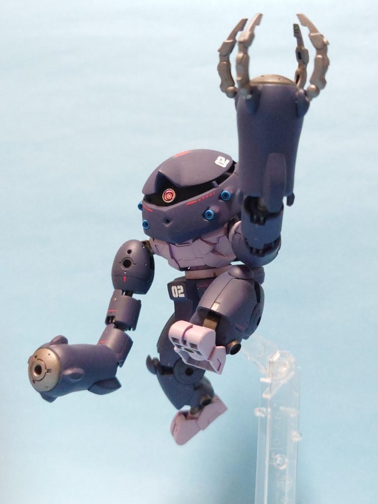 完成!立派な(?)ガンプラになりました。最後まで見ていただきありがとうございました🙇