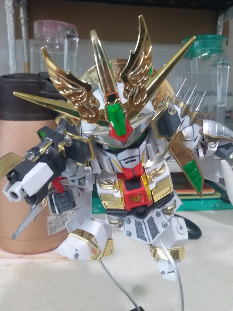 BB戦士　豪華初代頑駄無大将軍（邪道可動）–4枚目/制作者：LUNLUN（邪道可動）