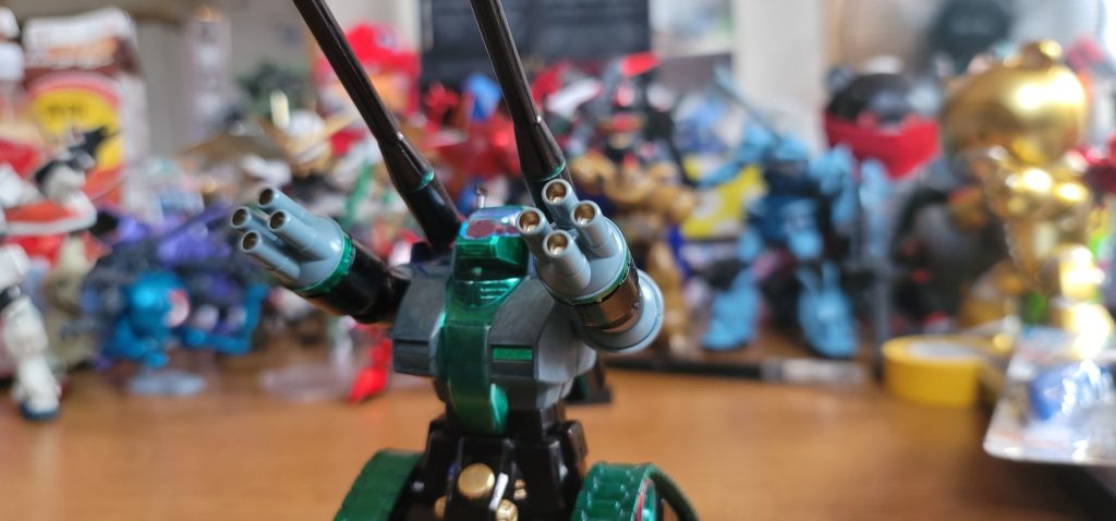 武装は応援ガトリング(出るのはペンライトくらいの光の閃光弾)と応援花火キャノン