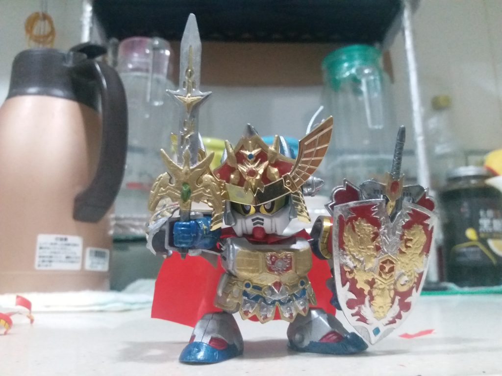 BB戦士　キングガンダム（邪道可動）–5枚目/制作者：LUNLUN（邪道可動）