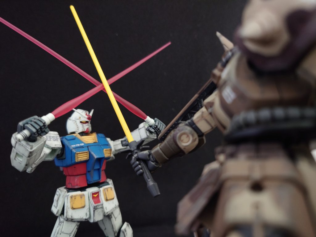 アムロとの戦闘