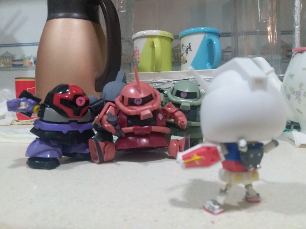 ガンプラくんDXセット（邪道可動）–4枚目/制作者：LUNLUN（邪道可動）