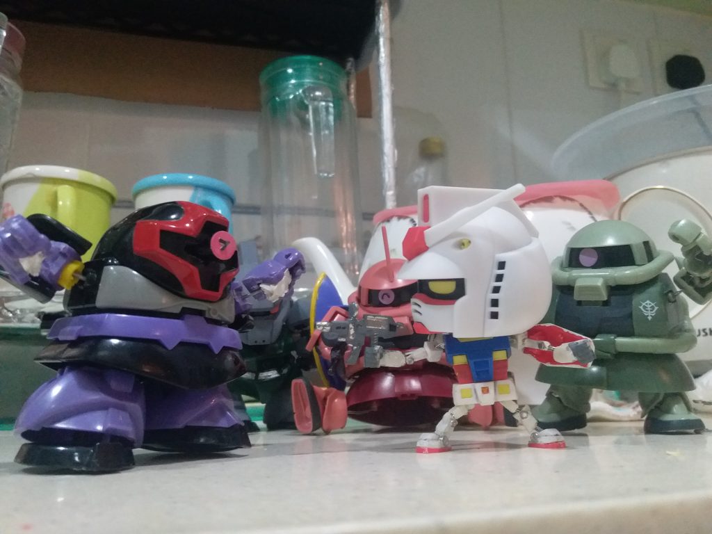 ガンプラくんDXセット（邪道可動）–5枚目/制作者：LUNLUN（邪道可動）