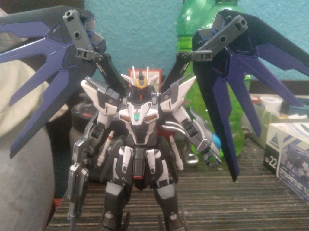 It is a very imposing look though. Looks menacing