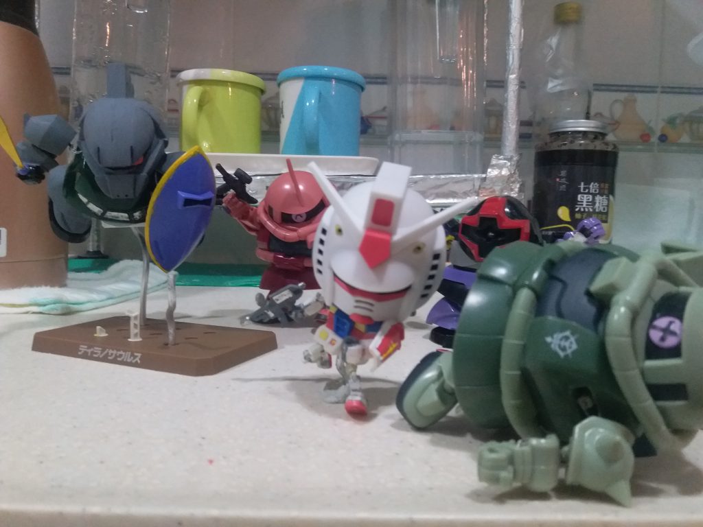 ガンプラくんDXセット（邪道可動）–8枚目/制作者：LUNLUN（邪道可動）