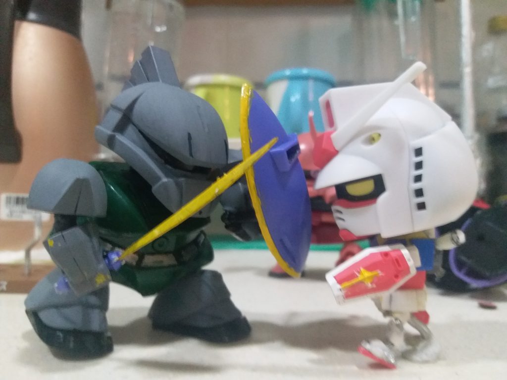 ガンプラくんDXセット（邪道可動）–2枚目/制作者：LUNLUN（邪道可動）