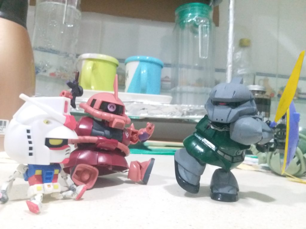 元祖SD ゲルググ（邪道可動）–8枚目/制作者：LUNLUN（邪道可動）