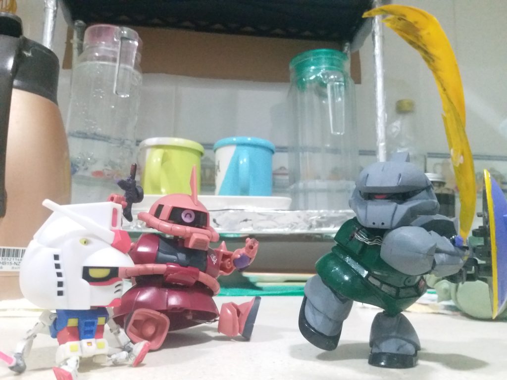 元祖SD ゲルググ（邪道可動）–9枚目/制作者：LUNLUN（邪道可動）