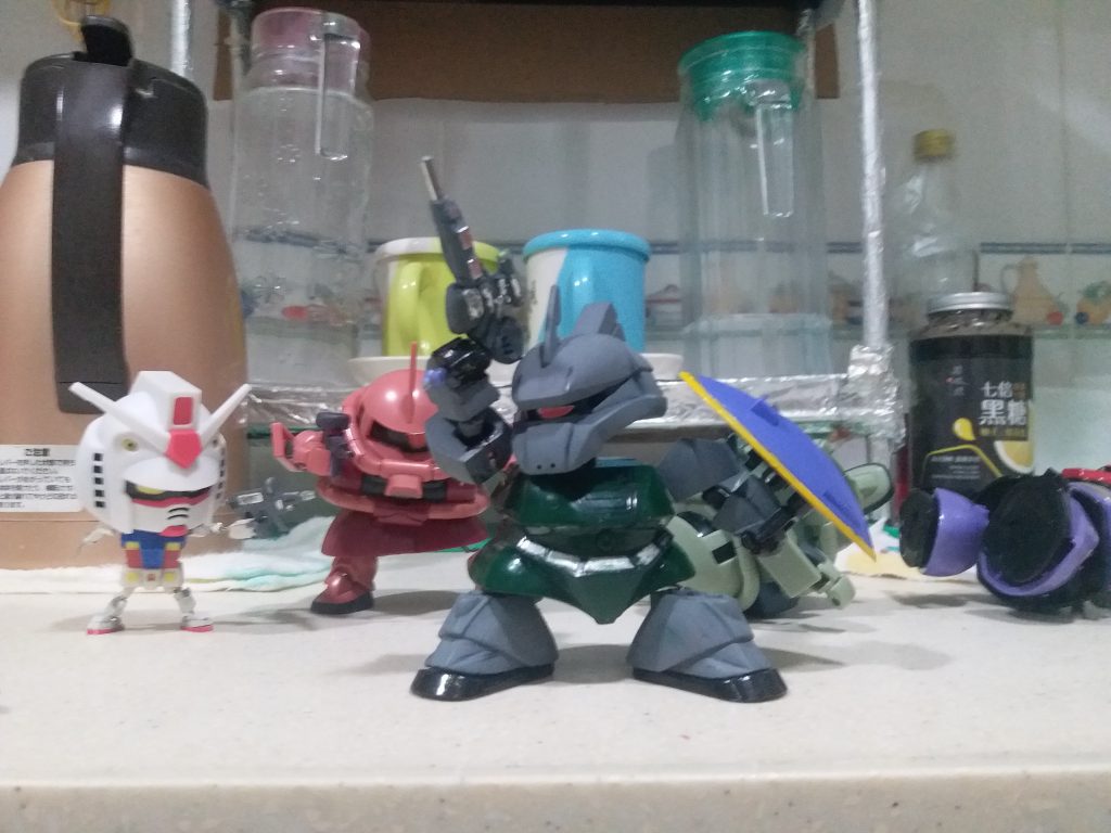 元祖SD ゲルググ（邪道可動）–6枚目/制作者：LUNLUN（邪道可動）