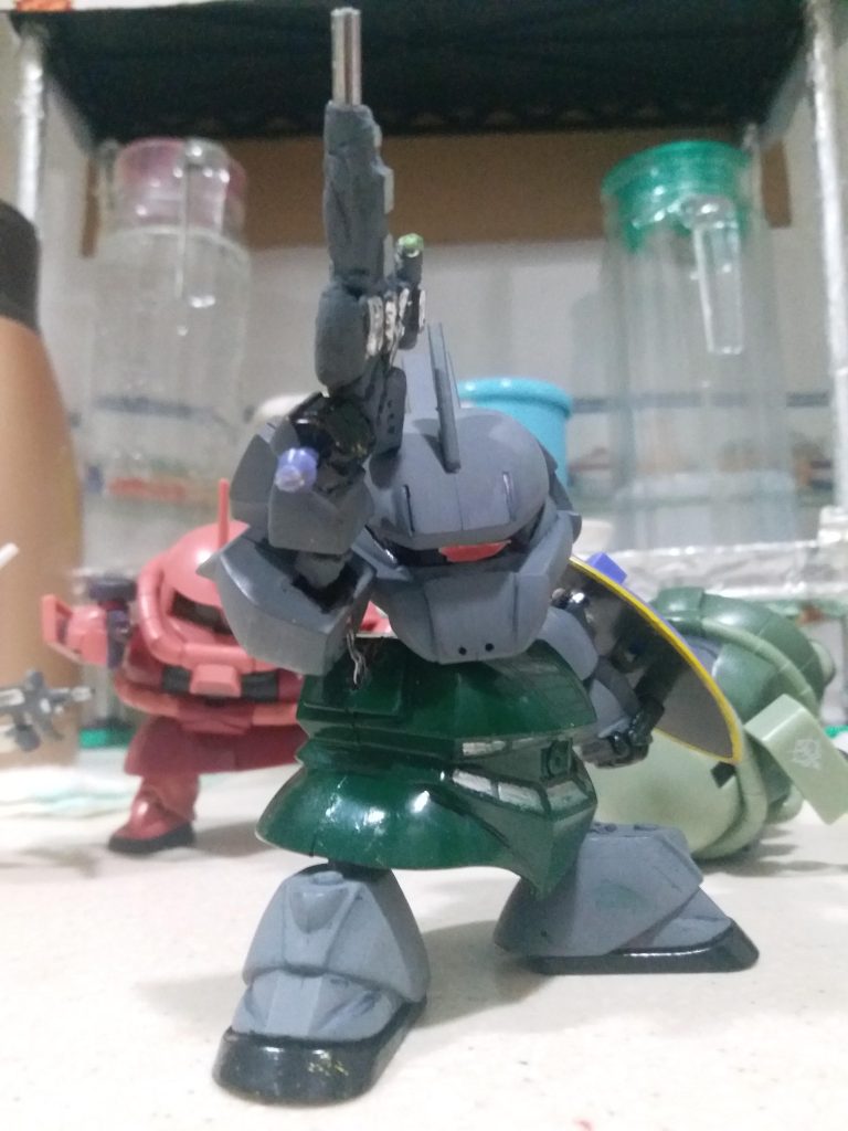 元祖SD ゲルググ（邪道可動）–7枚目/制作者：LUNLUN（邪道可動）