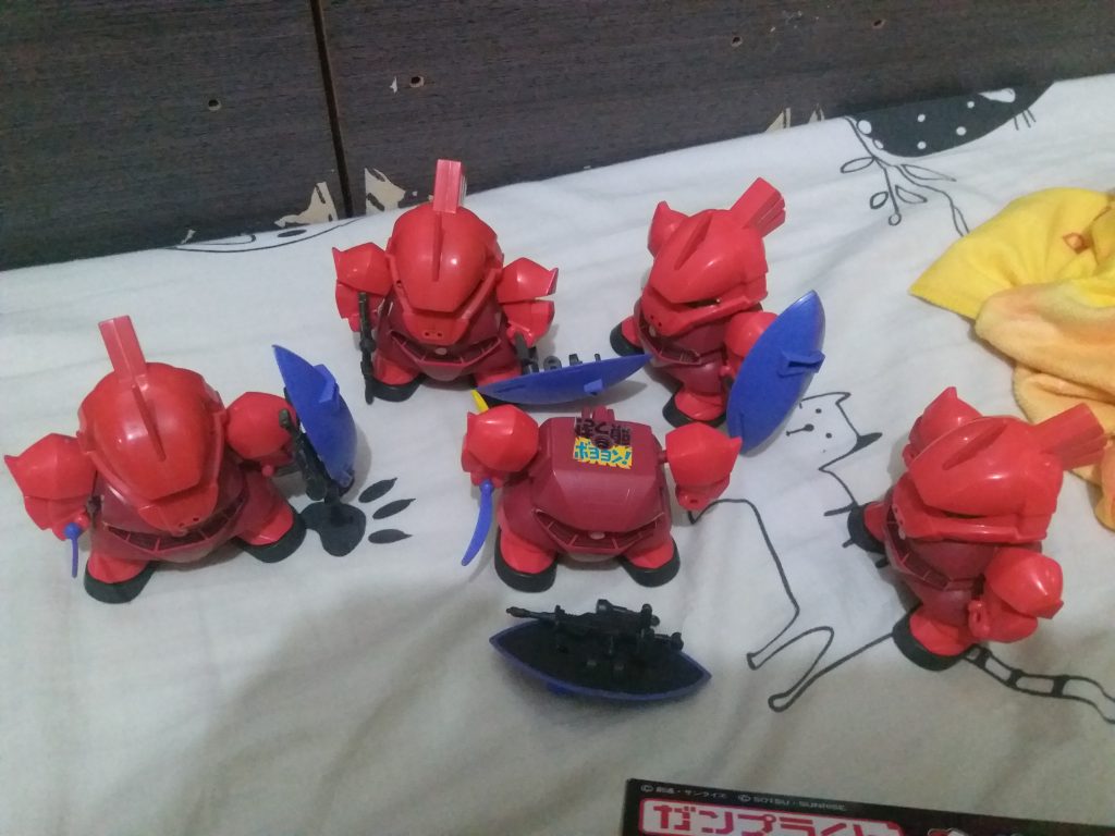 暫時預定會改馬莎專用機可動，同一隻ゲルググキャノン