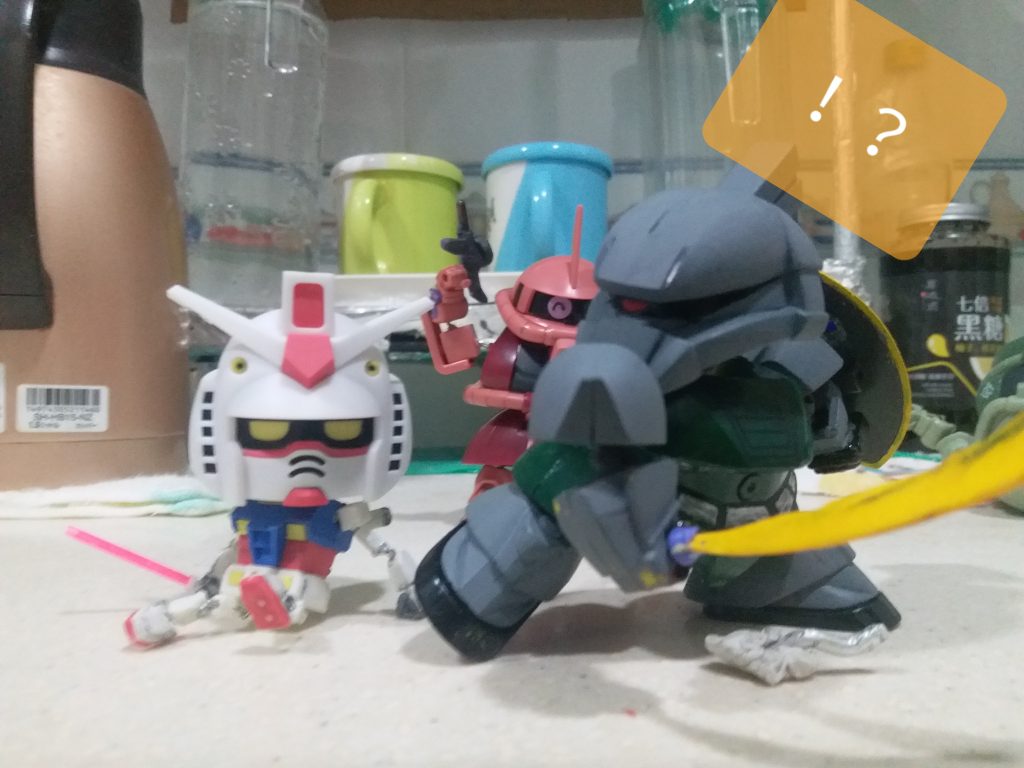 元祖SD ゲルググ（邪道可動）–5枚目/制作者：LUNLUN（邪道可動）