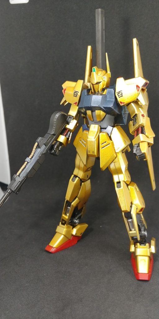 ゴールド部のみ再度ゴールド重ね塗り基本的に他は以前のまま