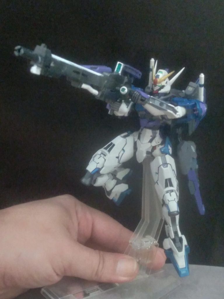 Model Number: XVF-00 Model Name: Gundam Lfrith Armaments: Variable beam rifle, beam saber ×2, Gund-bit ×7, vulcan guns ×2Operating System: Gund-format 