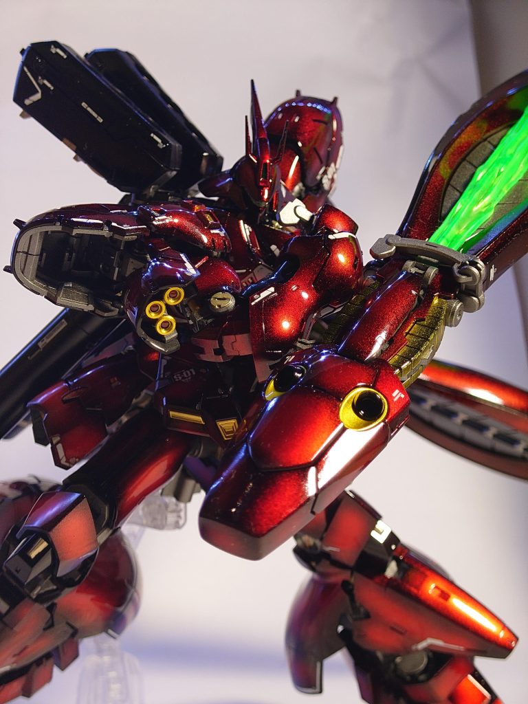 ビームサーベルデカすぎて画角に入らないw