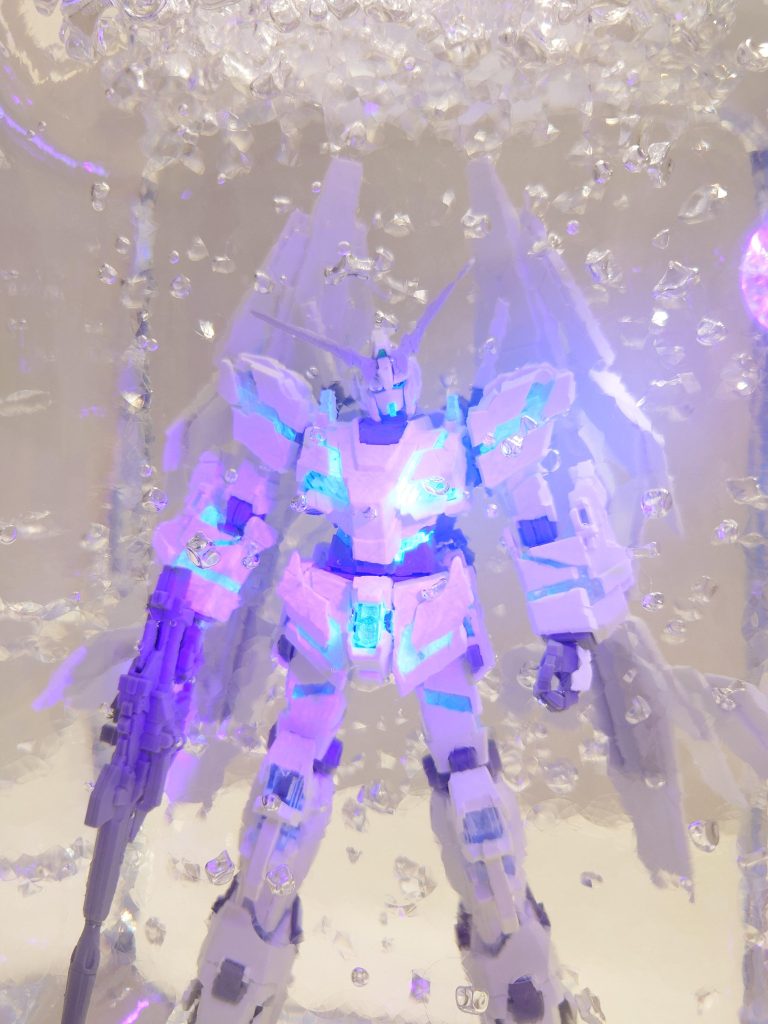 神秘的なユニコーンガンダムにはできたと思います!見て頂いてありがとうございました!