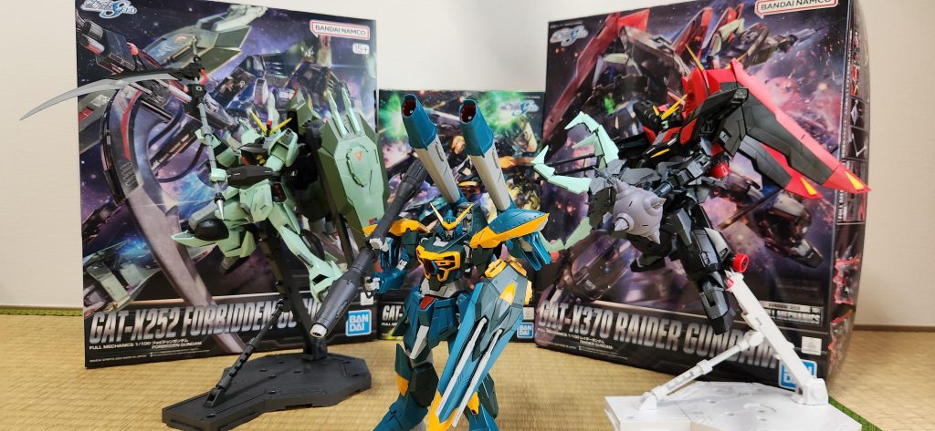 本体、背負い物、武器全てがでかい。(笑)