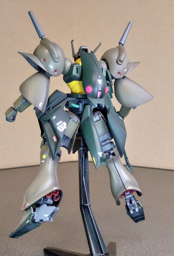 一応マウアー機をイメージして作っていますジェリド機と違いはないのですが 