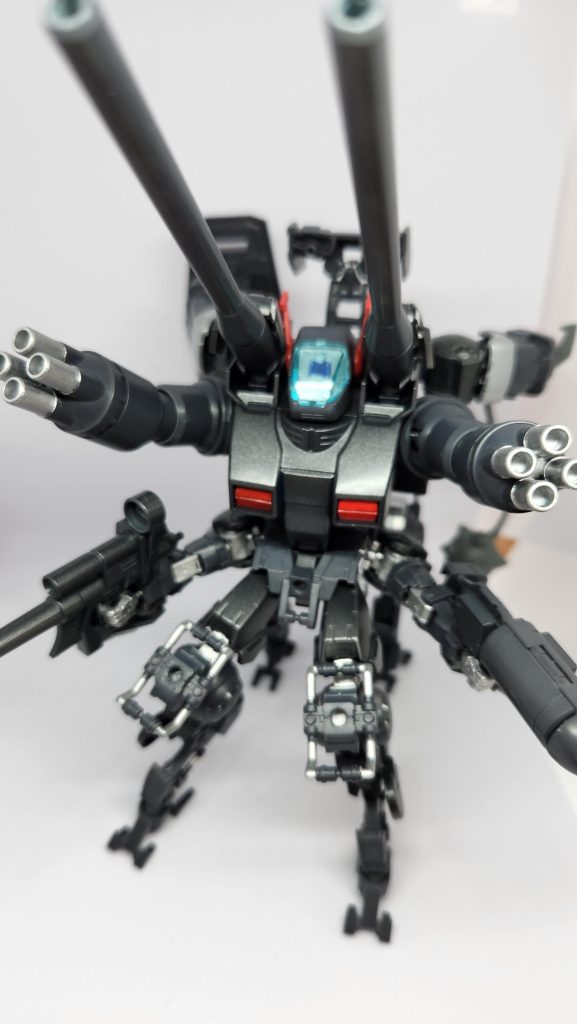 30MMポルタノヴァ宇宙仕様を2体使い多脚砲台にしてみました。