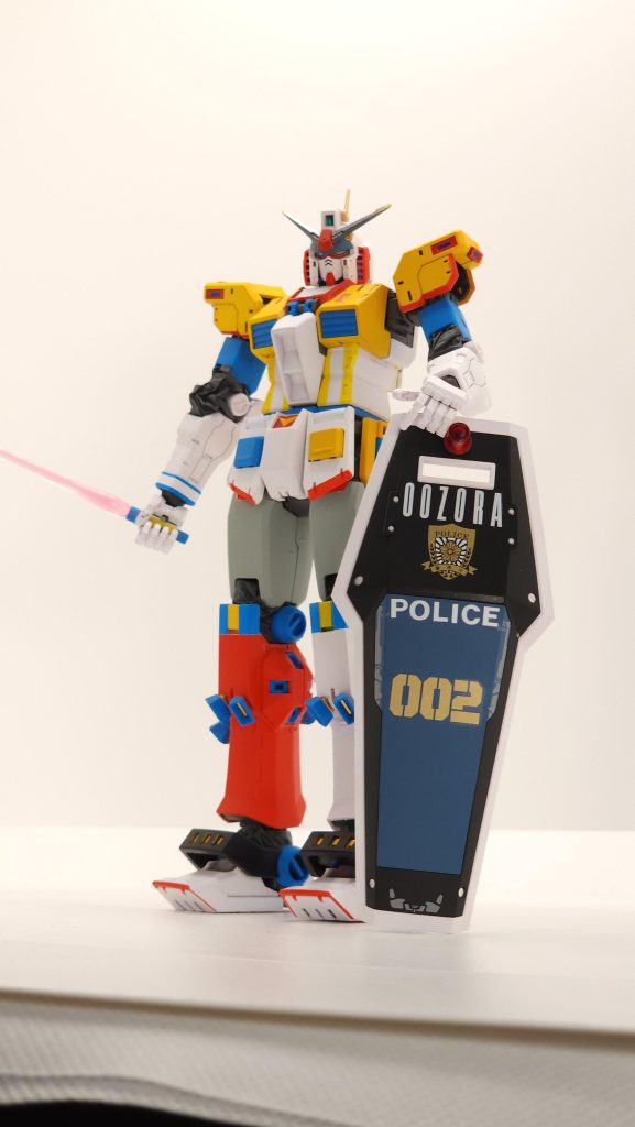 脱アーマー状態もうちょいシャツの塗り分け頑張っても良かったかも……