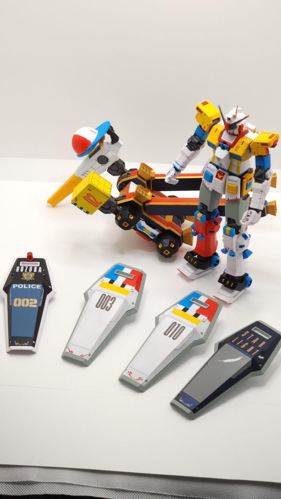 シールドとランドセルを塗り終えて組み上がった時がやっぱり1番テンションが上がりました⤴︎⤴︎