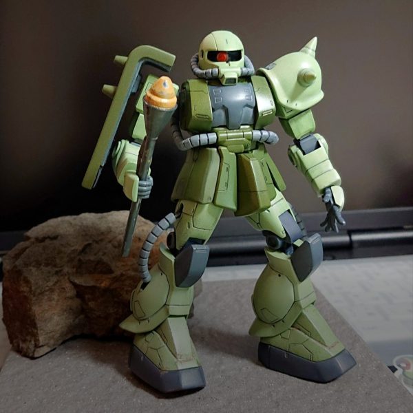 旧 HG 08小隊のザク2です！ゆっくり のんびり組みました。