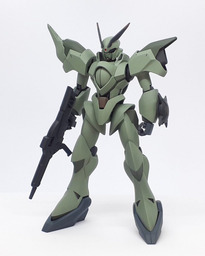 使用した塗料はアクリジョン、トップコートはつや消しです