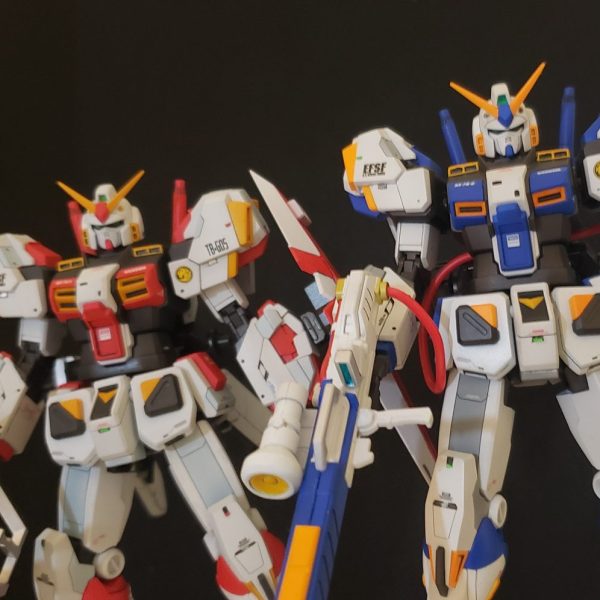 ガンダム4号機、5号機完成