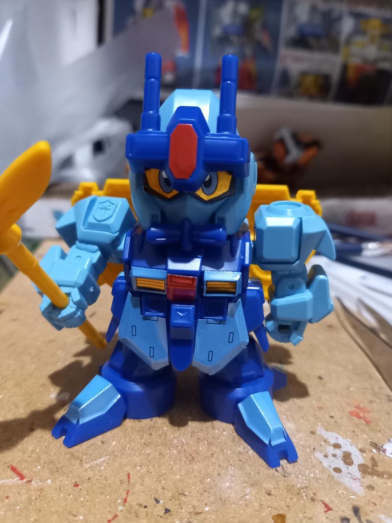 ノーマル　ガンダイバー状態、首も腕も稼働しませんがスタイル二重丸