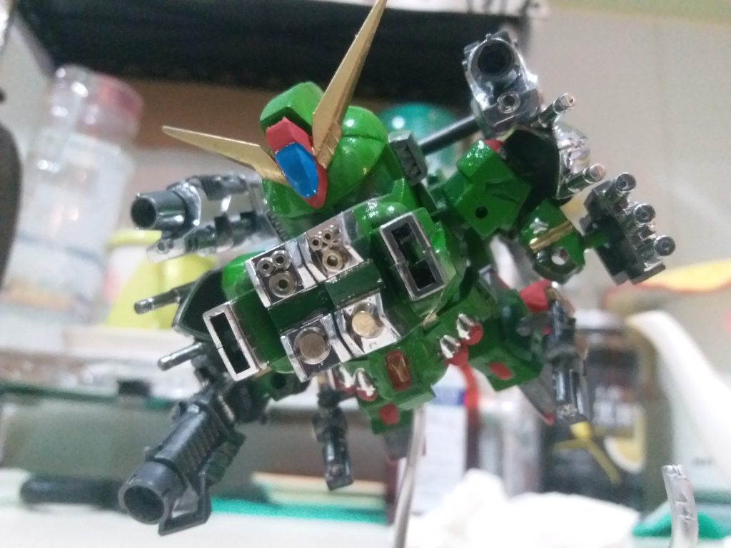 BB戦士　Vコマンドガンダム（邪道可動）–3枚目/制作者：LUNLUN（邪道可動）