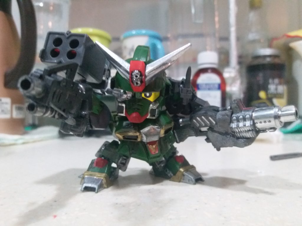 BB戦士　コマンドガンダム（邪道可動）–2枚目/制作者：LUNLUN（邪道可動）