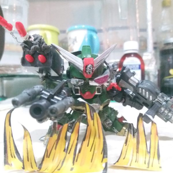 BB戦士　コマンドガンダム（邪道可動）