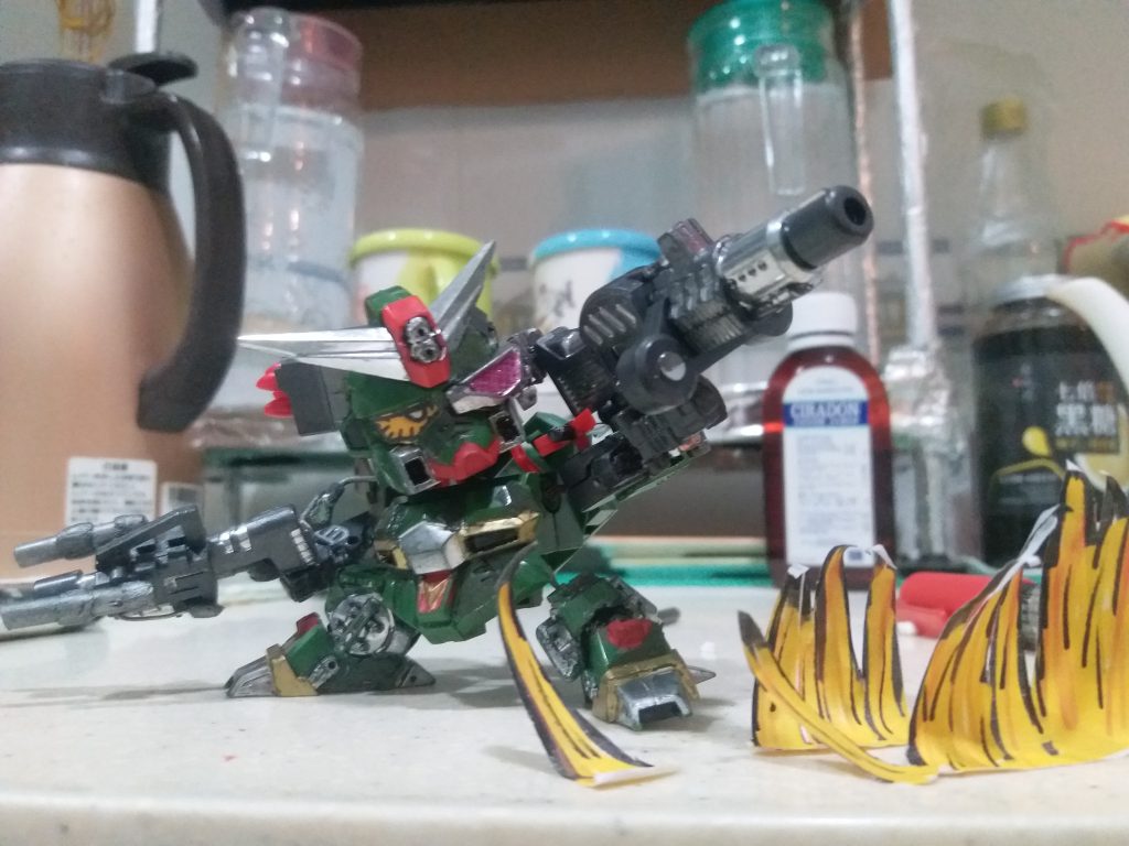 BB戦士　コマンドガンダム（邪道可動）–3枚目/制作者：LUNLUN（邪道可動）