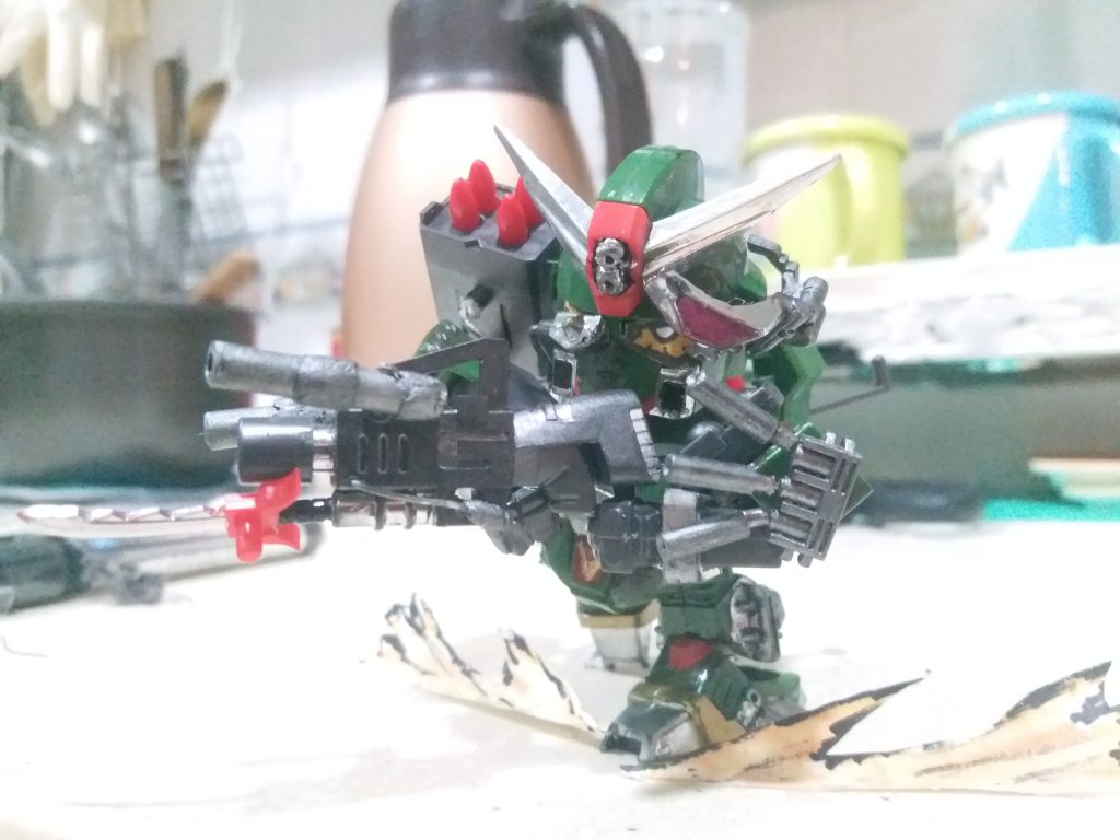 BB戦士　コマンドガンダム（邪道可動）–5枚目/制作者：LUNLUN（邪道可動）