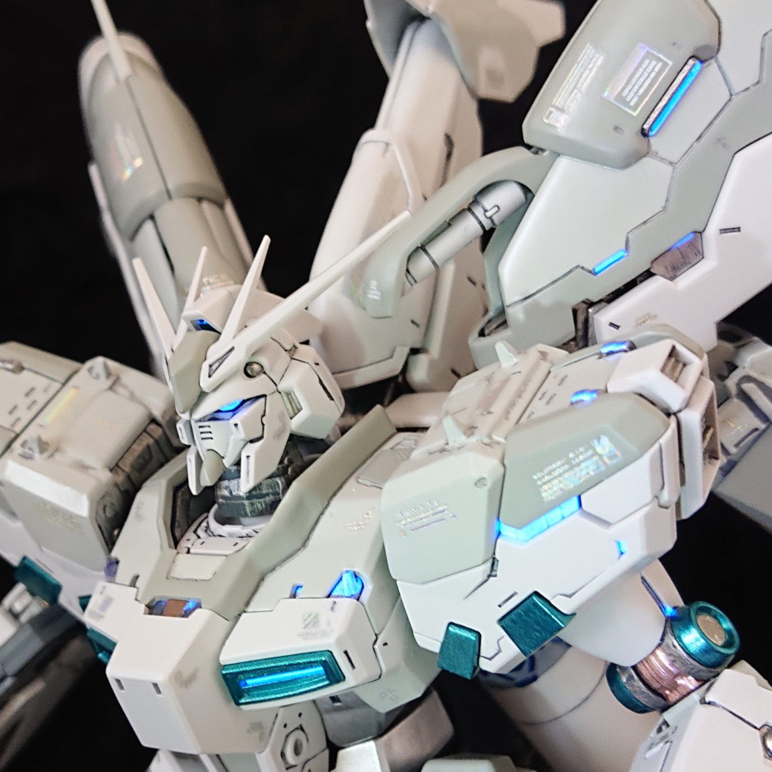 RG Hi-νガンダム｜シュリンプさんのガンプラ作品｜GUNSTA（ガンスタ）