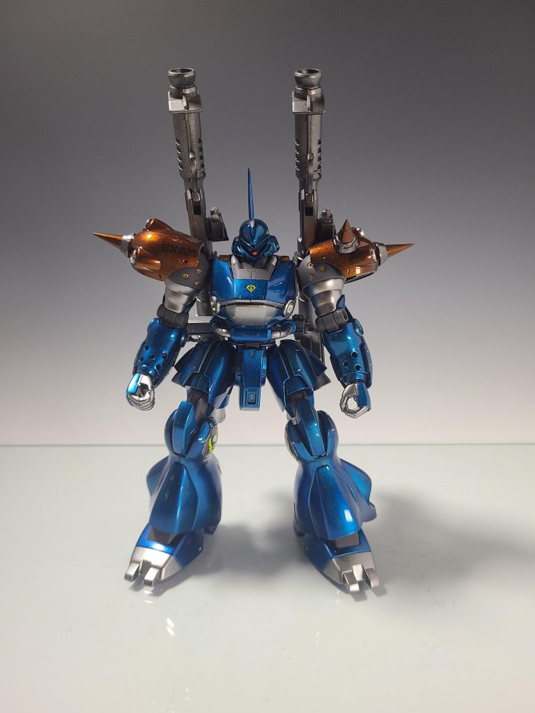 とりあえずキャンディ塗装がしたかったので内部フレームと武器以外はキャンディ塗装してます。