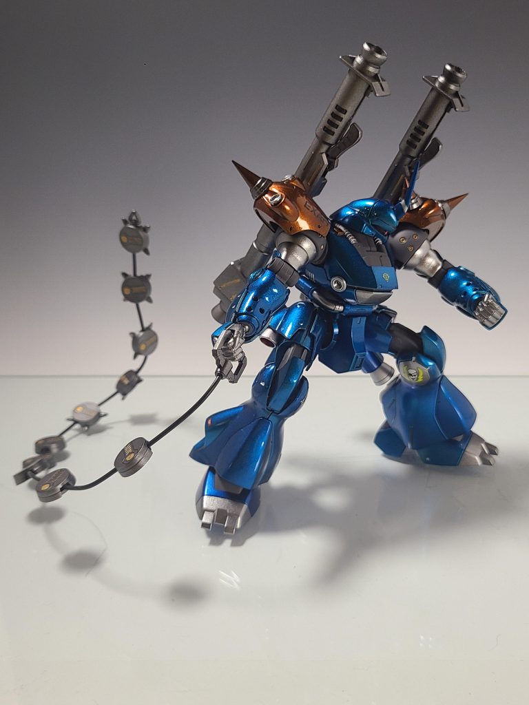 最後にチェーンマイン。ワイヤー線なので形がしっかり決まりかっこいいですね！