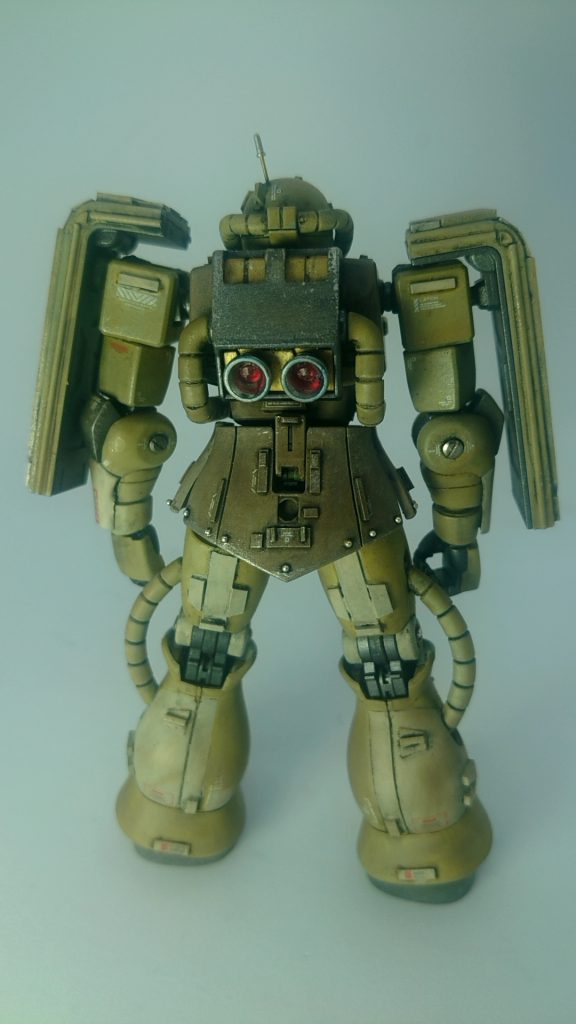 武装パージ時(背面)。