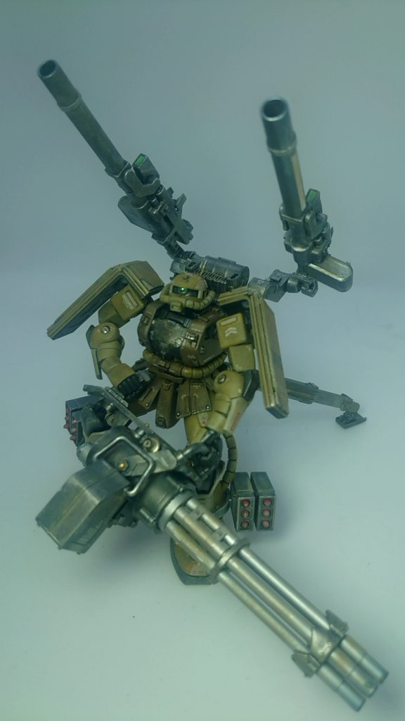 HGUC 241 MS-06 ZAKU Ⅱ (中距離支援型)–2枚目/制作者:koikuma