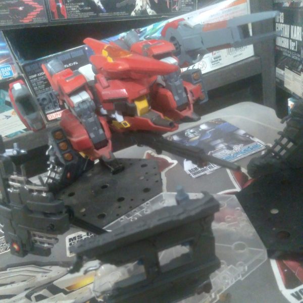 RGZ-95/X  ReZEL Gundam (waverider mode)