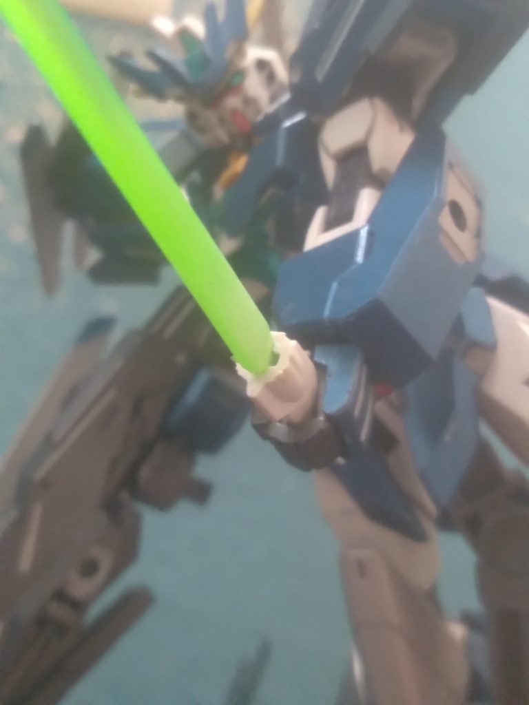 Attacking with the beam saber
