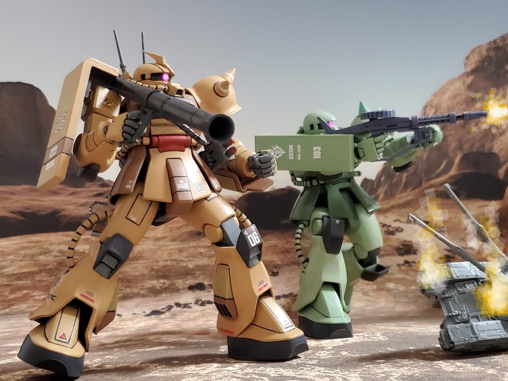 グリンウッド少佐の高い統率力もあり、カラカル隊は全機損害軽微でベースキャンプ地に到着~👊✨エリア侵入後、各個撃破で敵機を減らしていく🎵